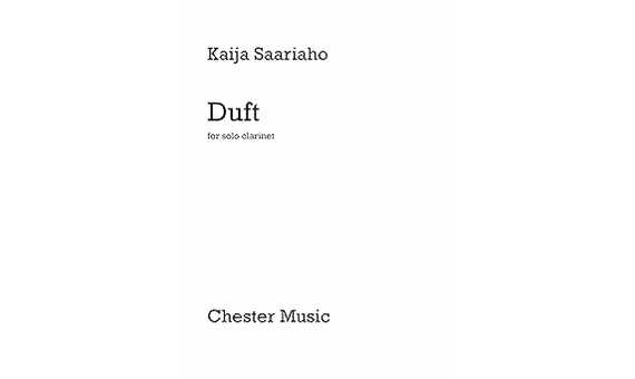 SAARIAHO K. - DUFT (CLARINETE SOLO)