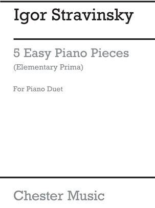 STRAVINSKY I. - PIEZAS FACILES (5) -