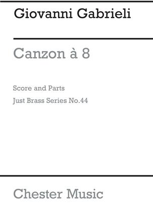 GABRIELLI G. - CANZON A 8 (SC+PT) -