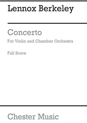 BERKELEY L. - CONCIERTO (V) - OP.59