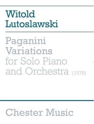 LUTOSLAWSKI W. - VARIACIONES SOBRE UN TEMA DE PAGANINI -