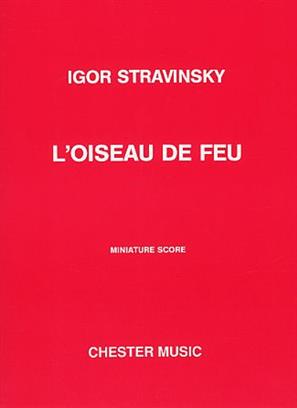 STRAVINSKY I. - PAJARO DE FUEGO SUITE -1919