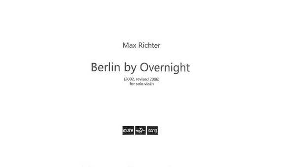 RICHTER M. - BERLIN POR LA NOCHE VIOLIN (2006)