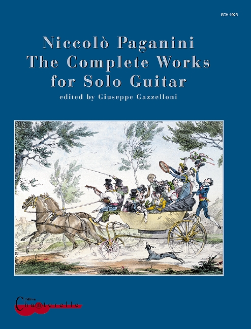 PAGANINI N. - OBRA COMPLETA PARA GUITARRA SOLO (GAZZELLONI)