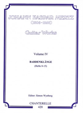 MERTZ J.K. - OBRA COMPLETA V.4 BARDENKLANGE (8-15) -