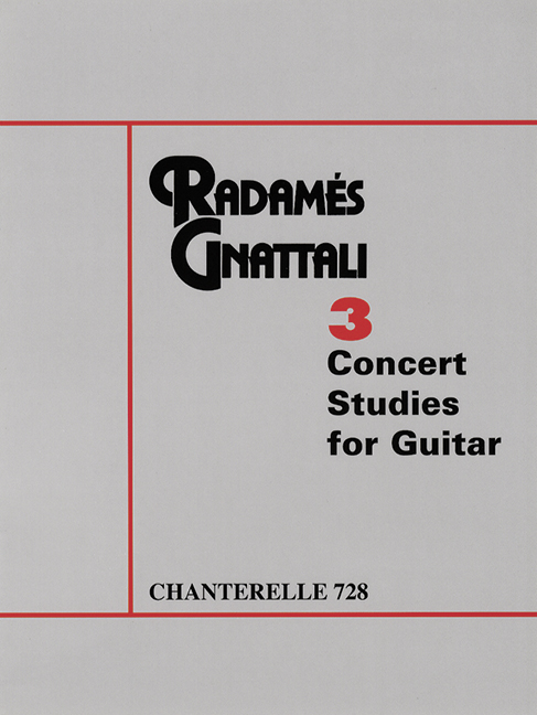 GNATTALI R. - ESTUDIOS DE CONCIERTO (3) -