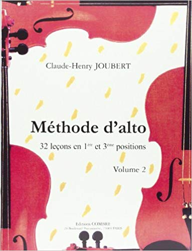 JOUBERT C-H.- METODO DE VIOLA Vº 2 (32 LECCIONES 1ª Y 3ª POSICION)