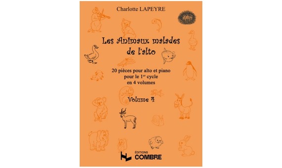 LAPEYRE C. - LES ANIMAUX MALADES VOL 4 (VIOLA/P)