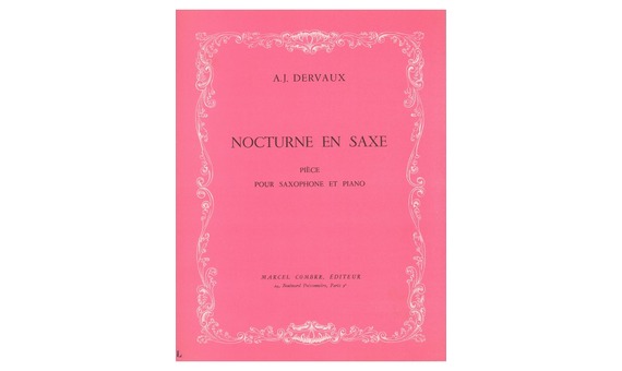 DERVAUX A.J. - NOCTURNE EN SAXE -