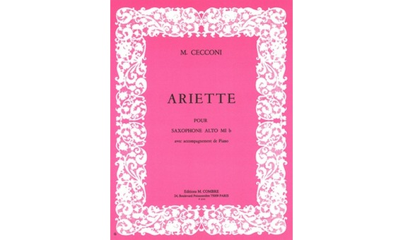 CECCONI M. - ARIETTE -