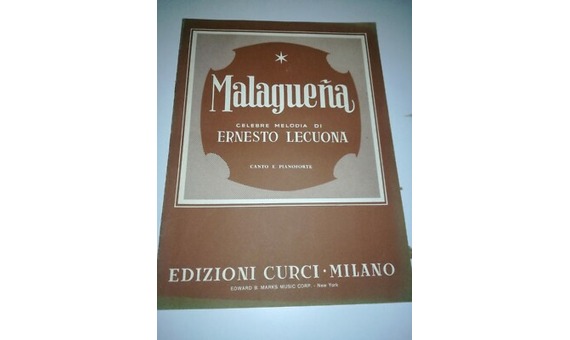 LECUONA E. - MALAGUEÑA -