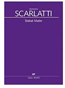 SCARLATTI D. - STABAT MATER - SSSSAATTBB,