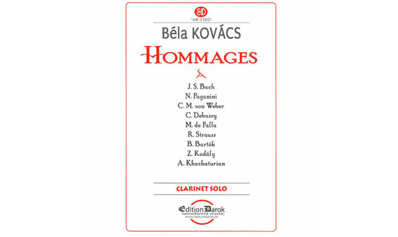 KOVACS B. - HOMENAJES CLARINETE