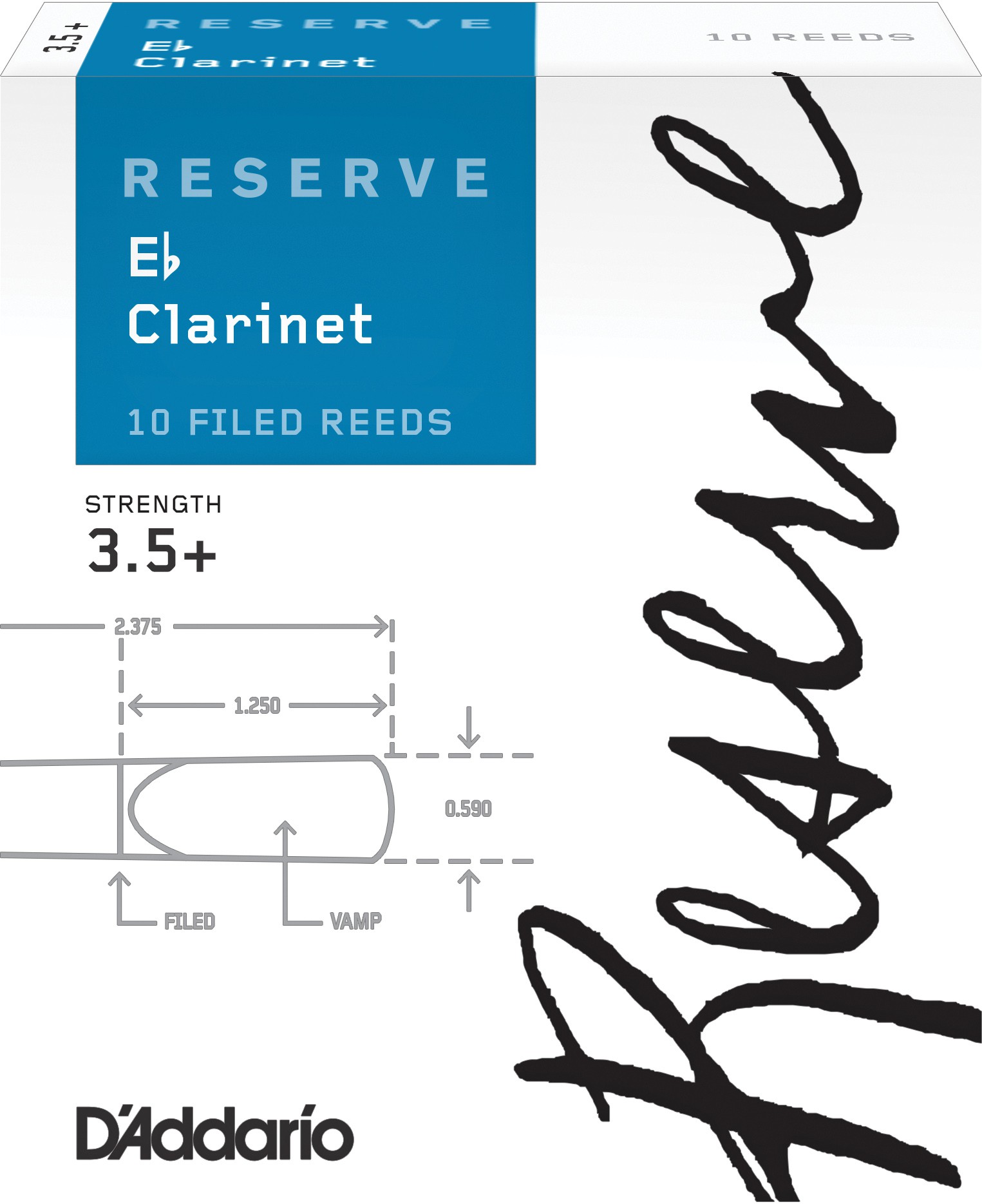 CAÑA REQUINTO - D´ADDARIO RESERVE 3 1/2 +