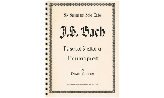 BACH - SUITES (6) DE CELLO - TRANSCRITAS POR COOPER A. - TP