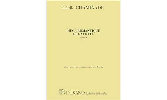 CHAMINADE C. - PIEZA ROMANTICA Y GAVOTTA