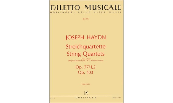 HAYDN J.- STRING QUARTESTS OP 77/1-2 OP103