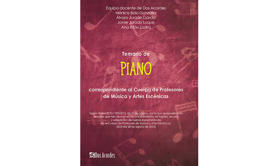 varios - Temario de Piano (ED 2024 ACTUALIZADA)