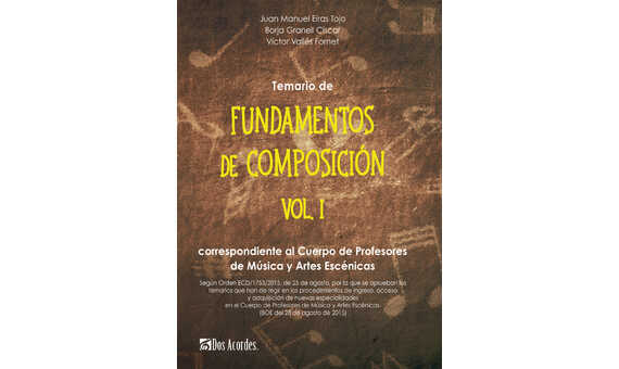 varios - Temario de Fundamentos de Composición, vol.1 (EDICION 2023 ACTUALIZADA)