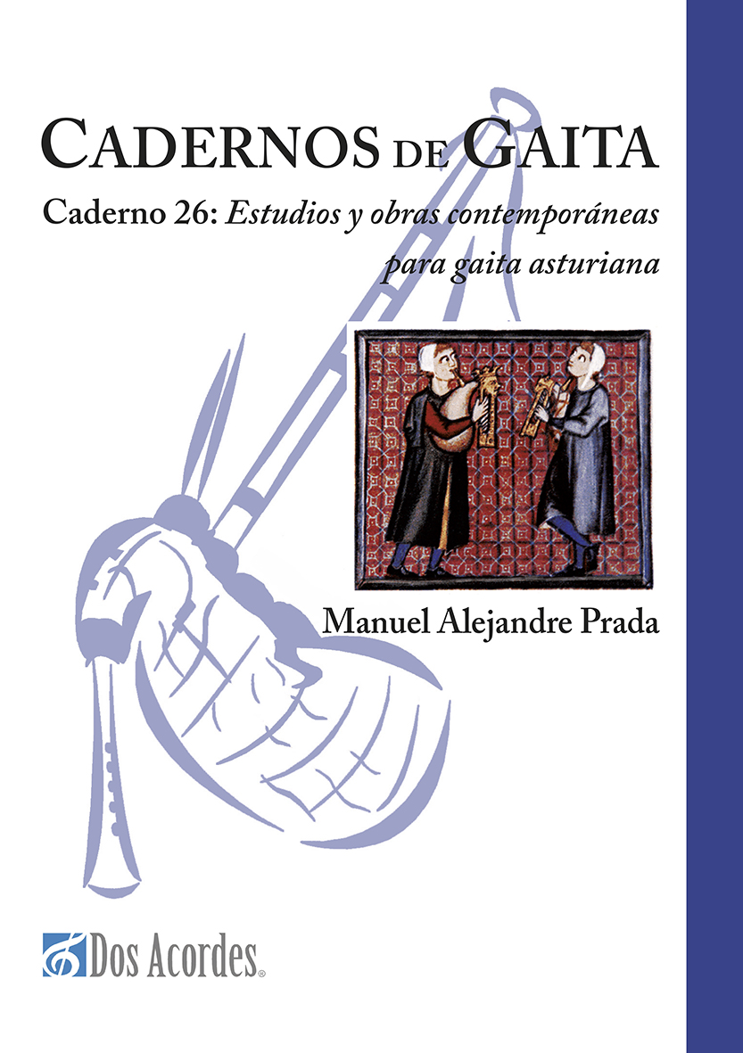 Manuel Alejandre Prada - Cadernos de gaita 26: Estudios y obras contemporáneas para gaita asturiana