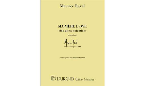 RAVEL M. - MI MADRE LA OCA (MA MERE LOYE) (PIANO)