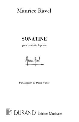 RAVEL M. - SONATINA -(OBOE Y P)