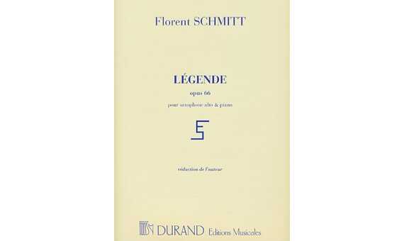 SCHMITT F. - LEYENDA - OP.66 (SAXO Y PIANO)