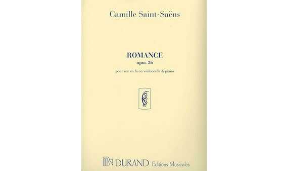 SAINT SAENS C. - ROMANZA - OP.36 - TROMPA Y PIANO -