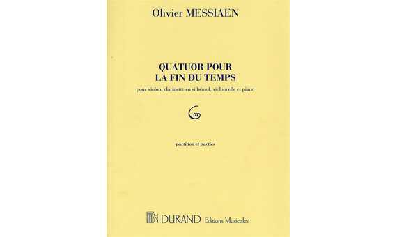 MESSIAEN O. - CUARTETO POR EL FIN DE LOS TIEMPOS (PT) -