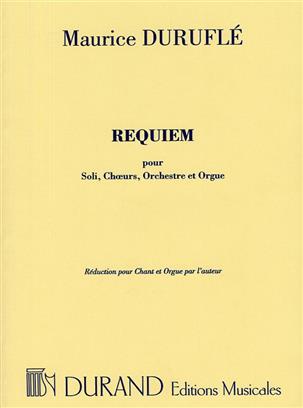 DURUFLE M. - REQUIEM (CANTO/ORGANO) - OP.9