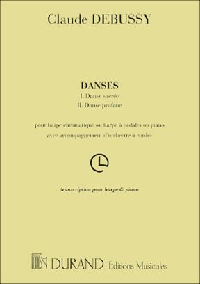 DEBUSSY C. - DANSES - ARPA Y PIANO