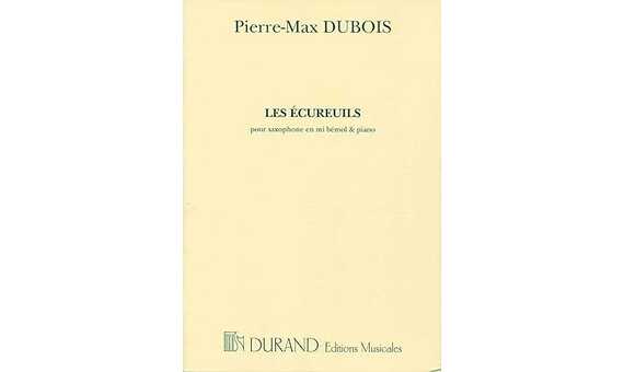DUBOIS P.M. - LES ECUREUILS - SAXO Y PIANO -