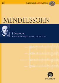 MENDELSSOHN F. - OBERTURAS (2)(SUEÑO DE UNA NOCHE DE VERANO Y THE HEBRIDES)(+CD) (BOLSILLO)
