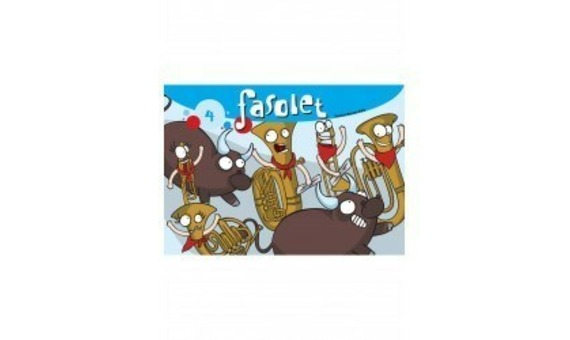 FASOLET 4 - INICIACION A LA MUSICA (KIT QUE INCLUYE: LIBRO +CD +PEGATINAS)