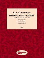 CRAEYVANGER K.A. - INTRODUCION Y VARIACION (GUITARRA)
