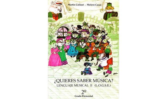 M.COLINET/ M.CASAS .- QUIERES SABER MUSICA II LENGUAJE MUSICAL (LOGSE ) ALUMNO