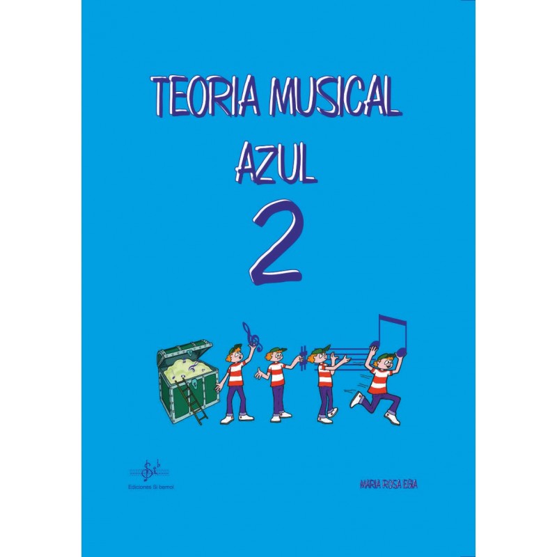 EGIA M.R. - FICHAS DE TEORIA MUSICAL AZUL Vº2