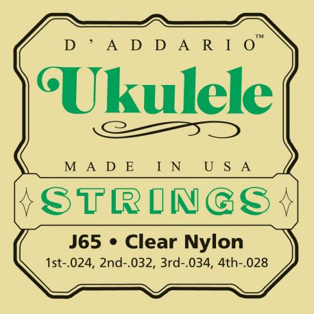 CUERDA UKELELE SOPRANO - DÁDDARIO EJ-65S