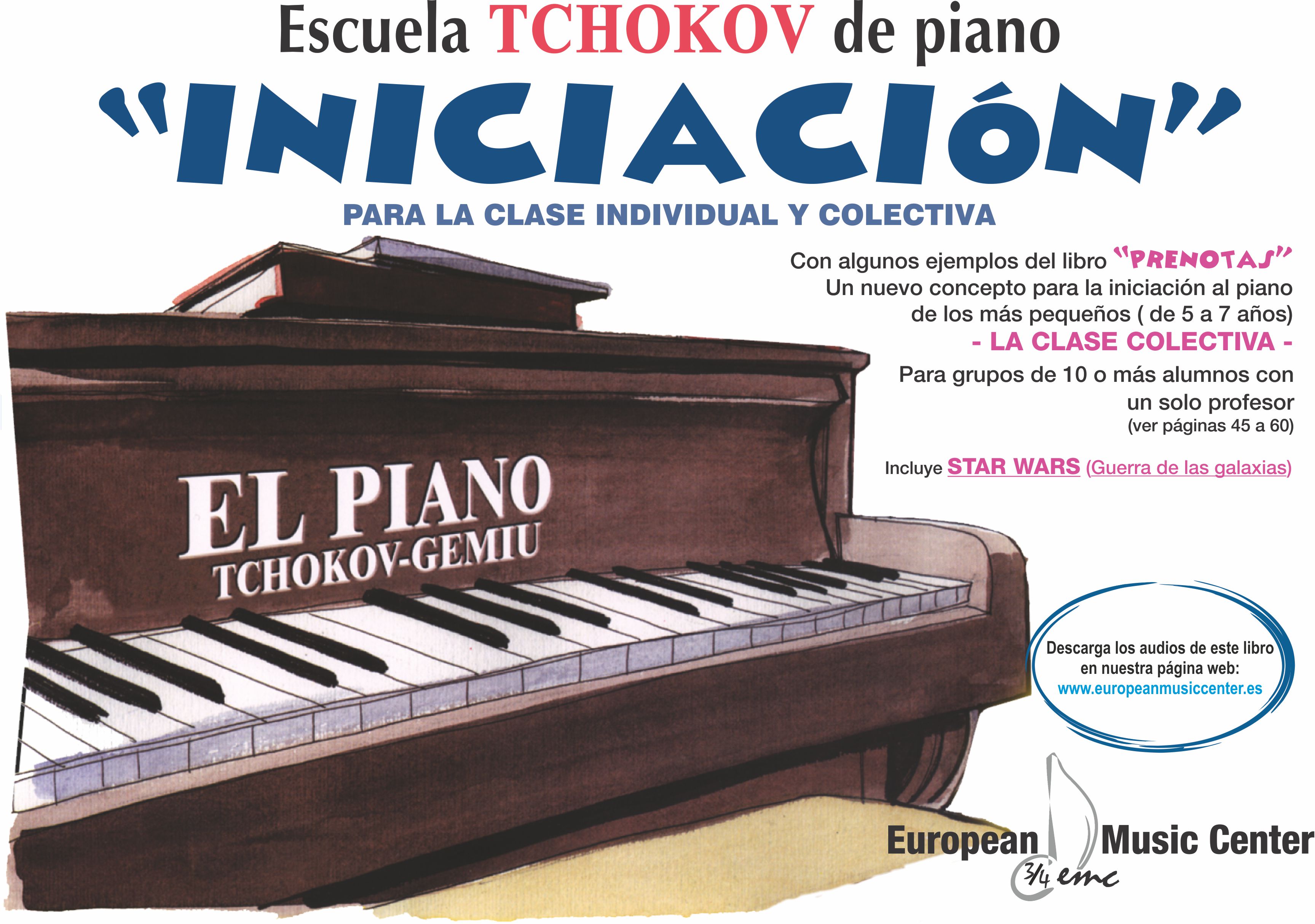TCHOKOV-GEMIU - EL PIANO, INICIACION A LA MUSICA + Descarga