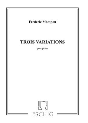 MOMPOU F. - VARIACIONES (3) -