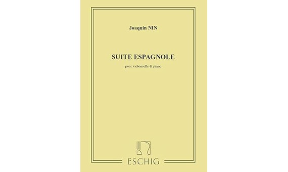 NIN J. - SUITE ESPAÑOLA VIOLIN Y PIANO
