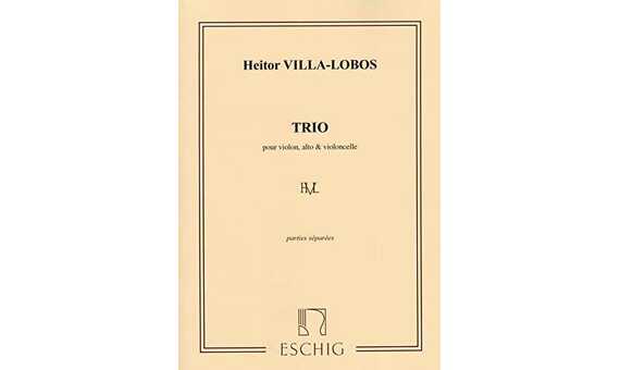 VILLLOBOS H. - TRIO VIOLIN VIOLA Y VIOLONCELLO