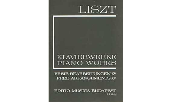 LISZT F. - ARREGLOS LIBRES V.XV
