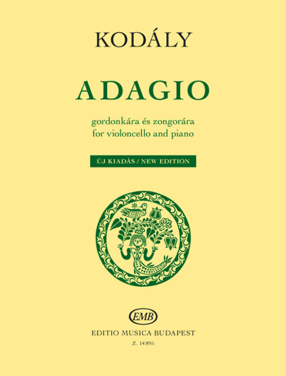 KODALY Z. - ADAGIO VIOLONCELLO Y PIANO