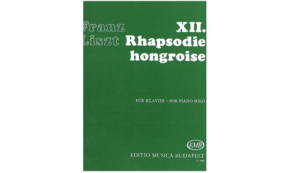 LISZT F. - RAPSODIA HUNGARA Nº12 DO m -