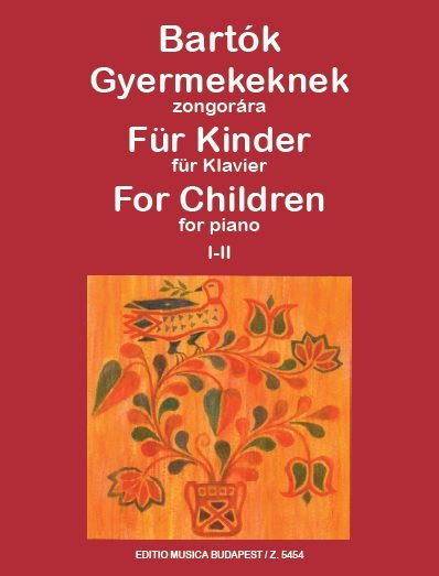 BARTOK B. - FOR CHILDREN V.1 - 2 (INGLES /ALEMAN)