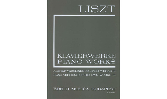 LISZT F. - VERSIONES PROPIAS OBRAS V.3 (I/17)