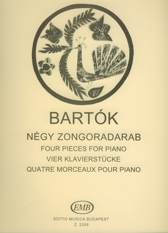 BARTOK B. - PIEZAS (4) PIANO