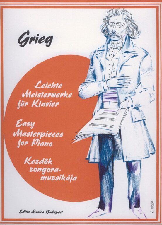 GRIEG E. - PIEZAS MAESTRAS FACILES -