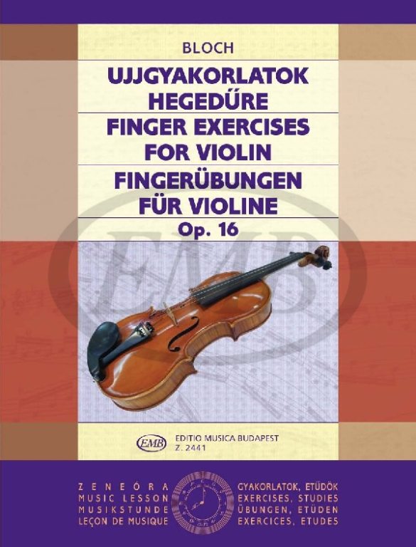 BLOCH J. - EJERCICIOS DE DIGITACION - OP.16